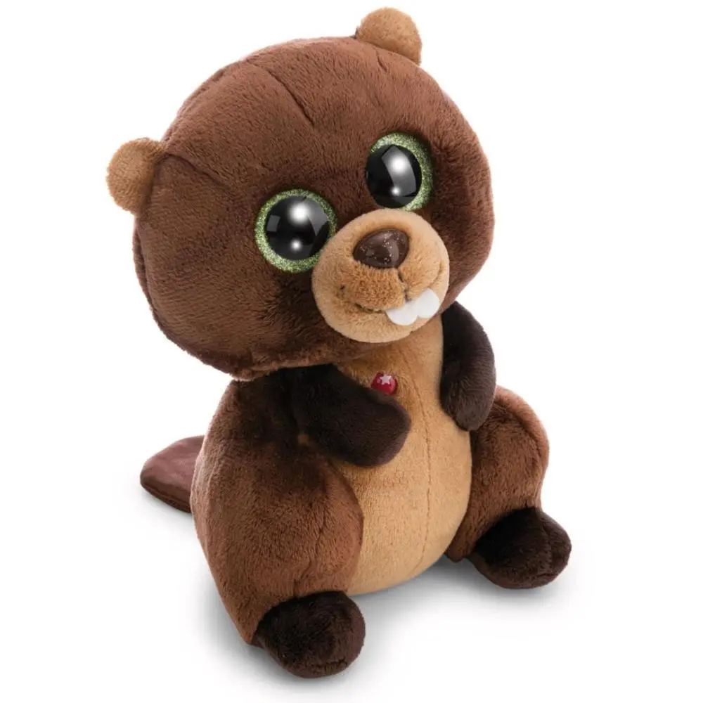 Nici - Glubschis - Peluche Castor Bobston 25cm