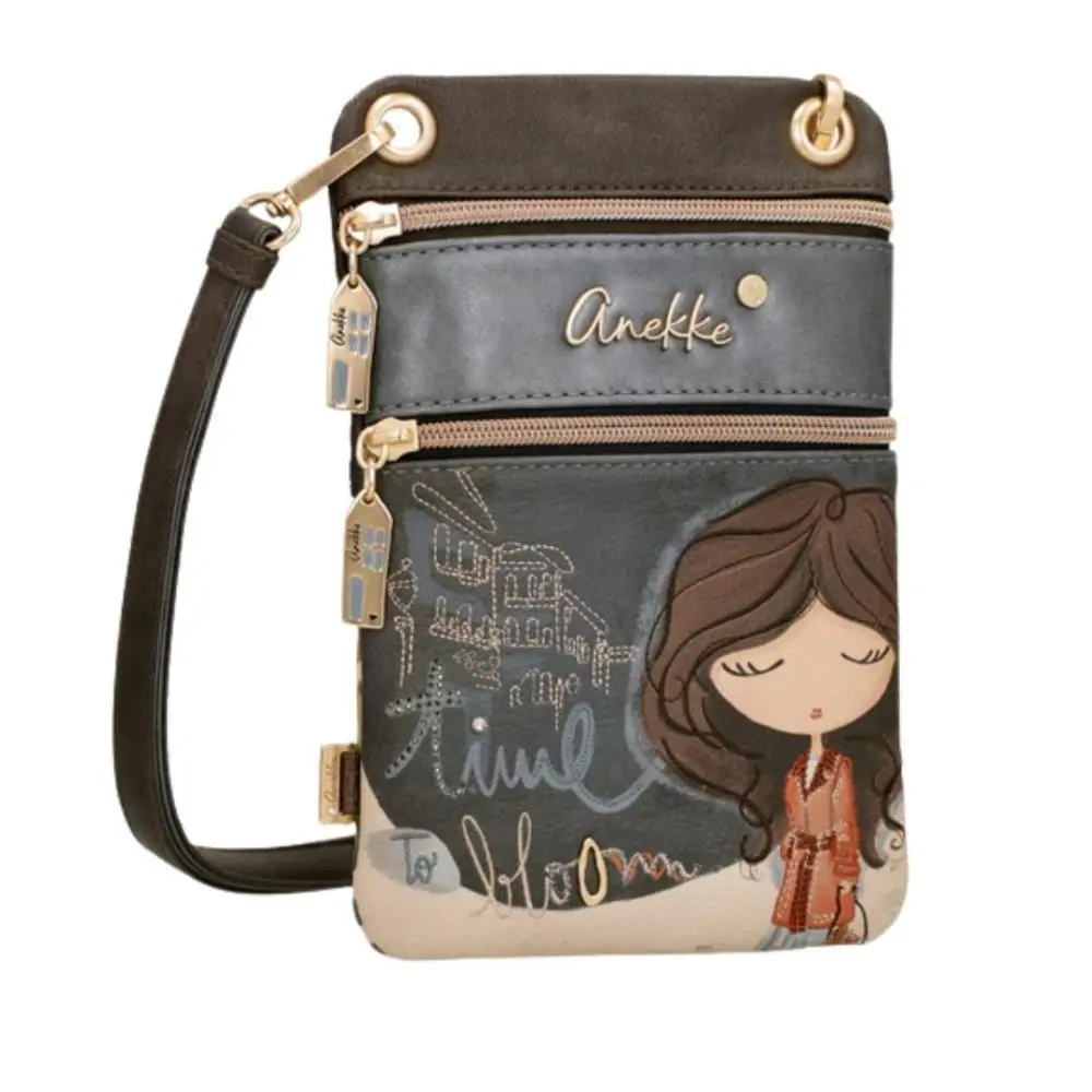 Anekke - Tulip - Bolsa de Ombro Mini Tulip com 2 compartimentos