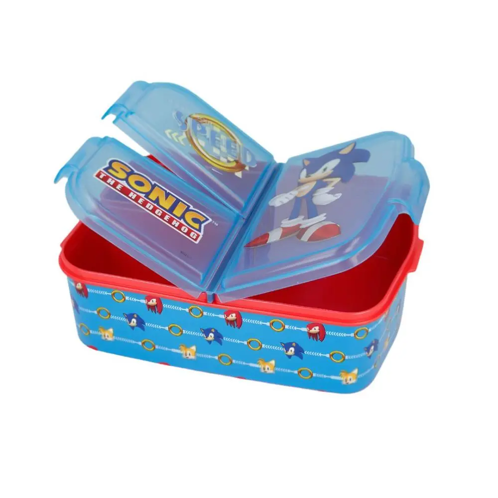 Sandwicheira Dupla Azul e Vermelha "Speed" - Sonic