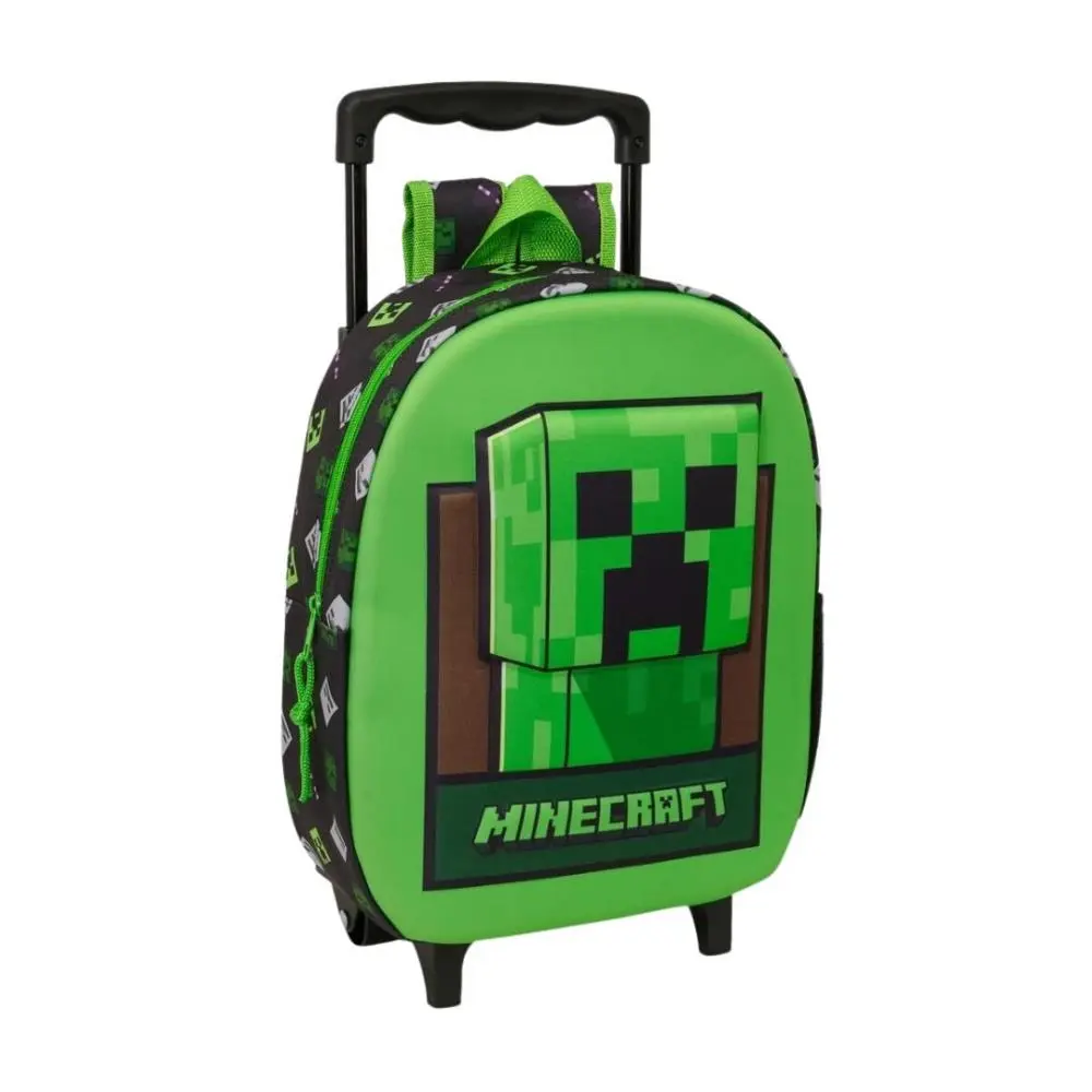 Minecraft - Trolley Infantário 3D Creeper