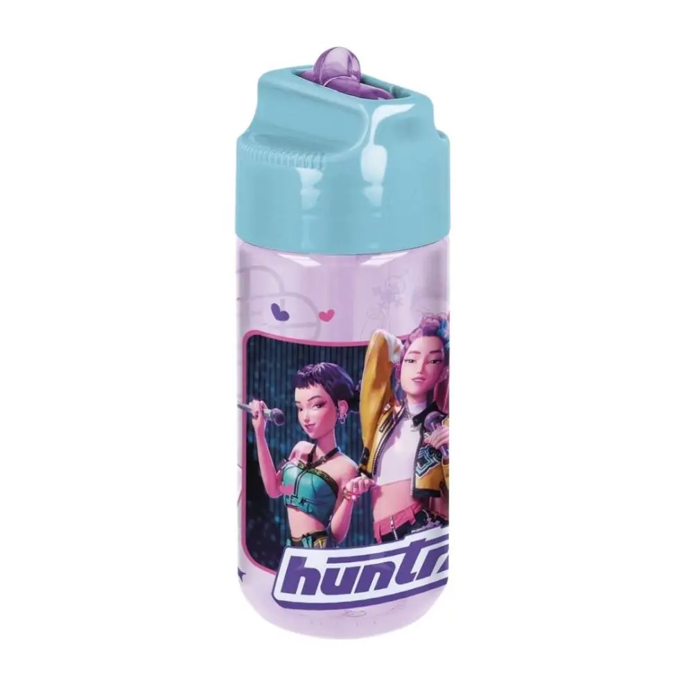 K-POP - Garrafa Huntrix Azul e Rosa 430ml