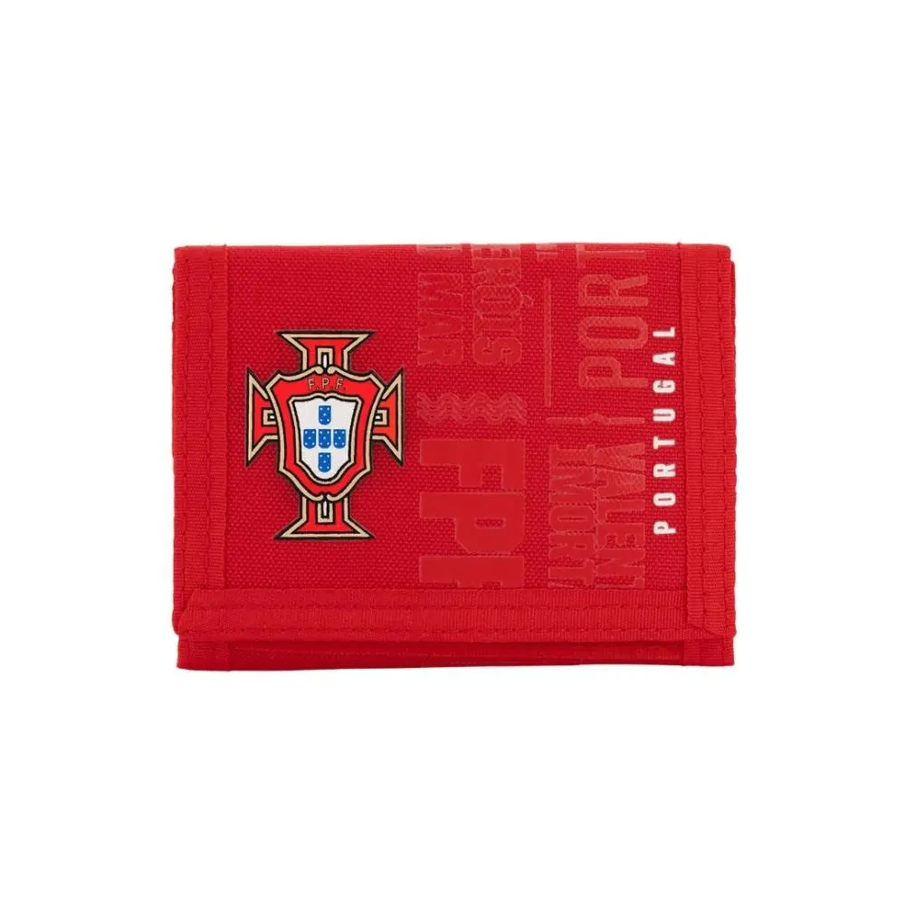 Federação Portugal - Carteira Com Velcro Portugal Vermelha (FPF)