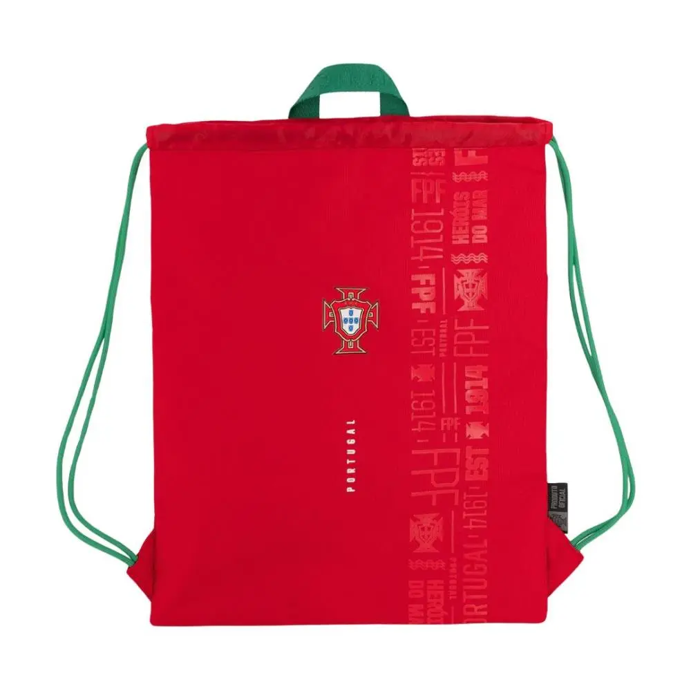 Federação Portugal - Mochila tipo Saco de Desporto Vermelho (FPF)