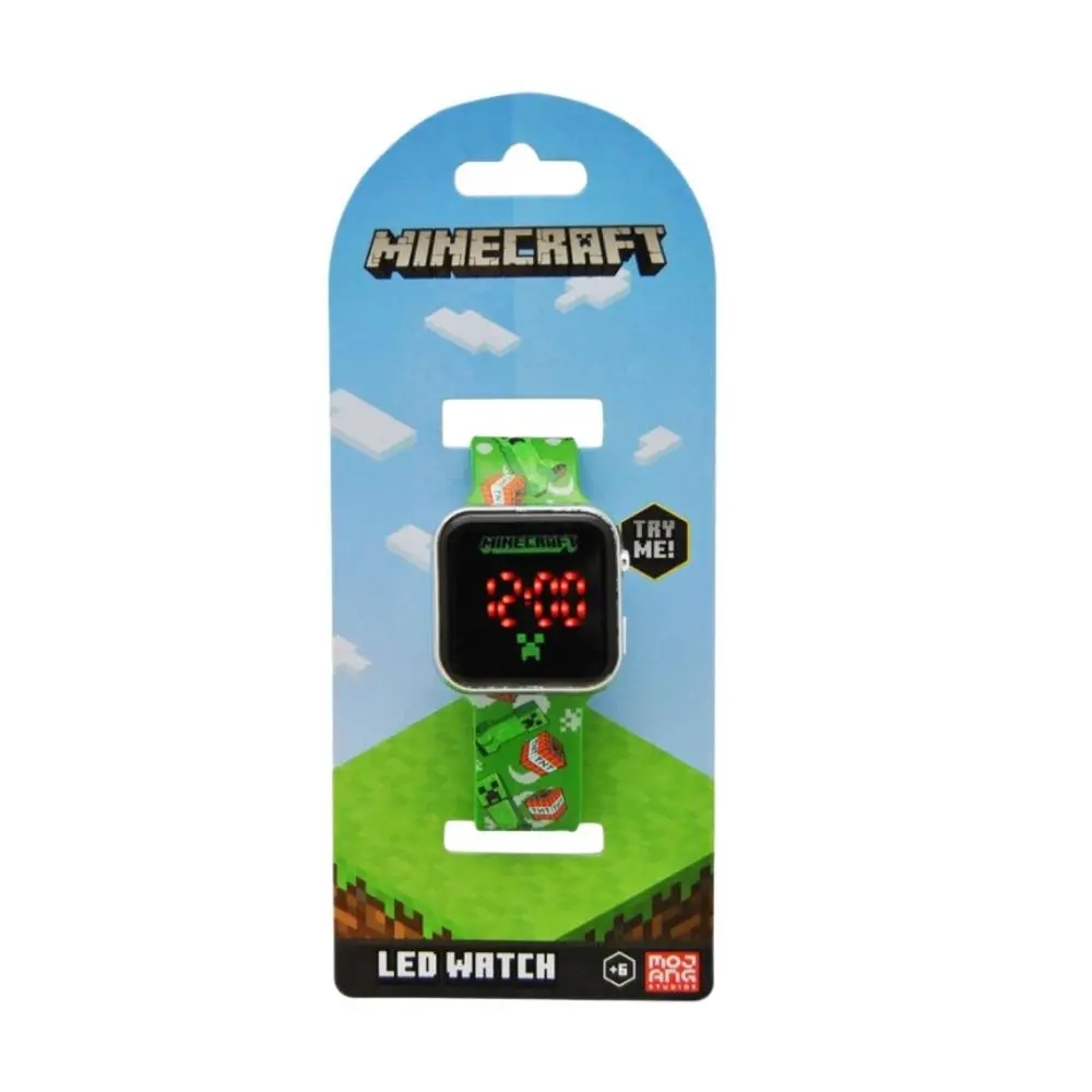 Relógio Digital Led Watch "TNT" - Minecraft