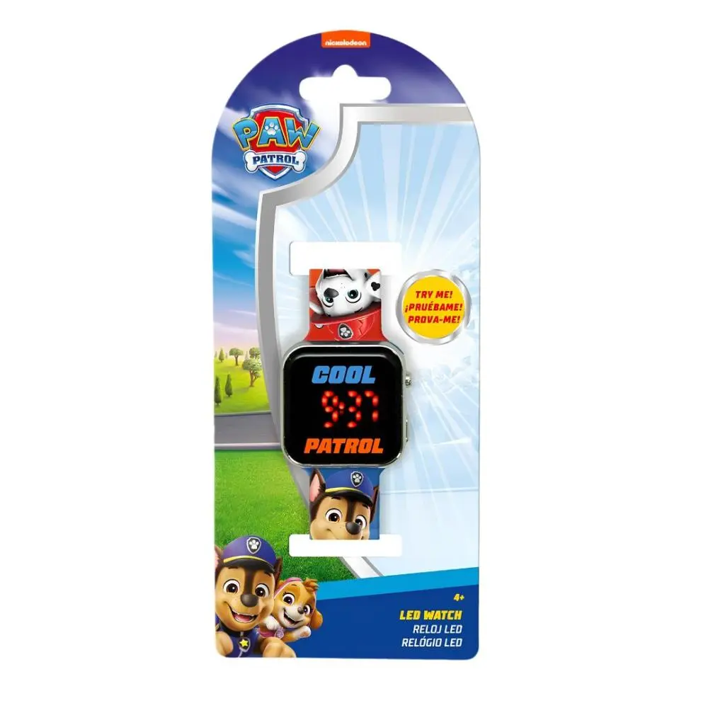 Spin Master - Patrulha Pata - Relógio Digital Led Watch