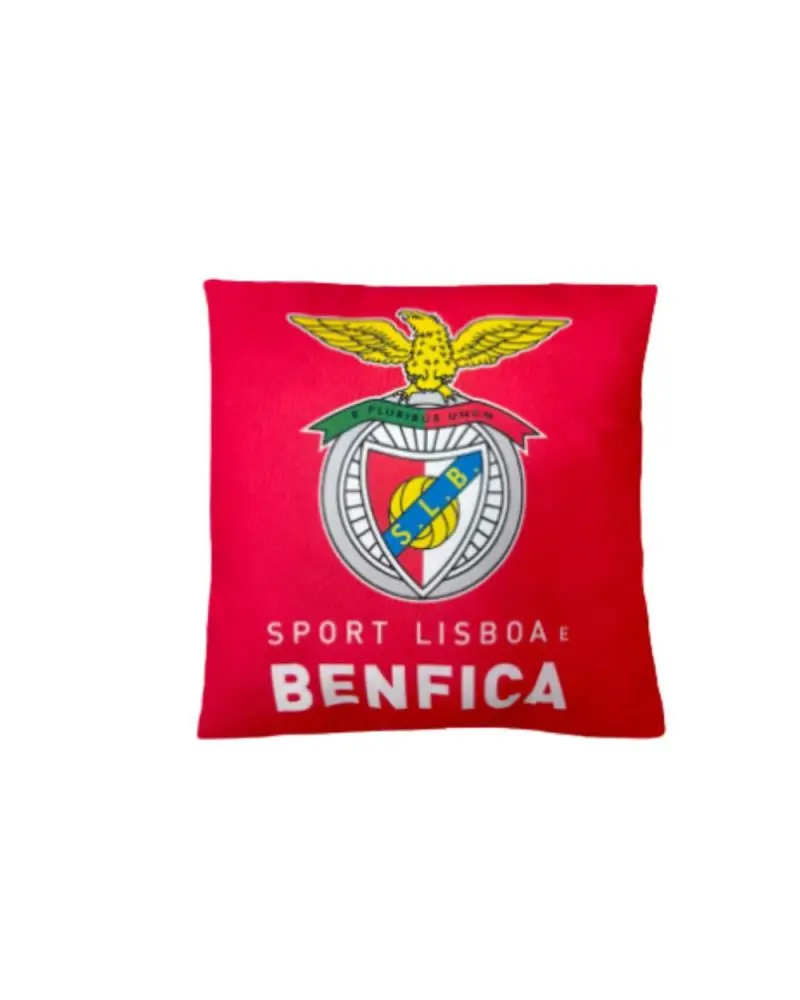 SLB - Almofada Decorativa Vermelha 40x40 cm C/ Logo