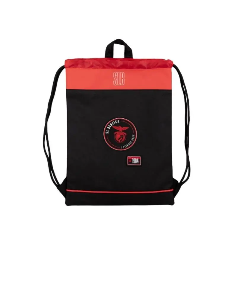SLB - Mochila Soft Com Logo E Risca Vermelha