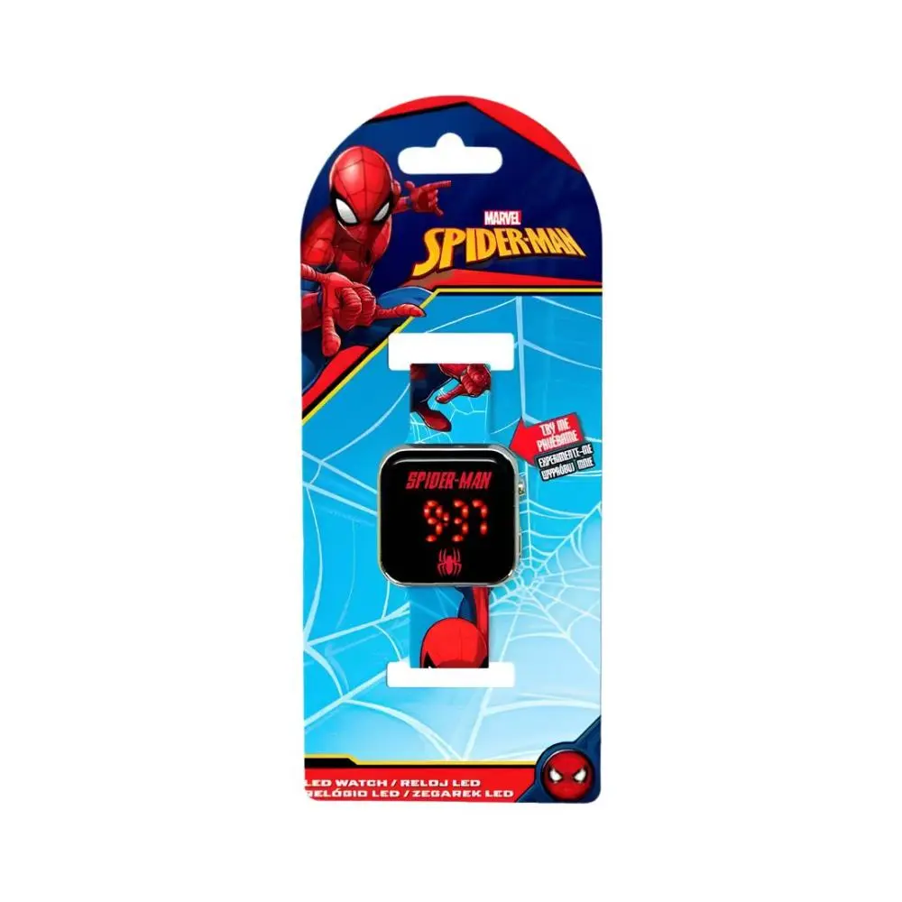 Relógio Digital Led - Spiderman