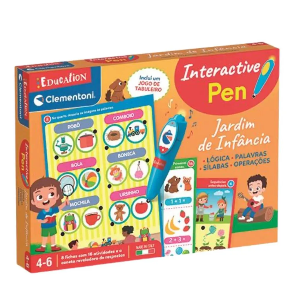 Clementoni - Interativo - Jardim de Infância