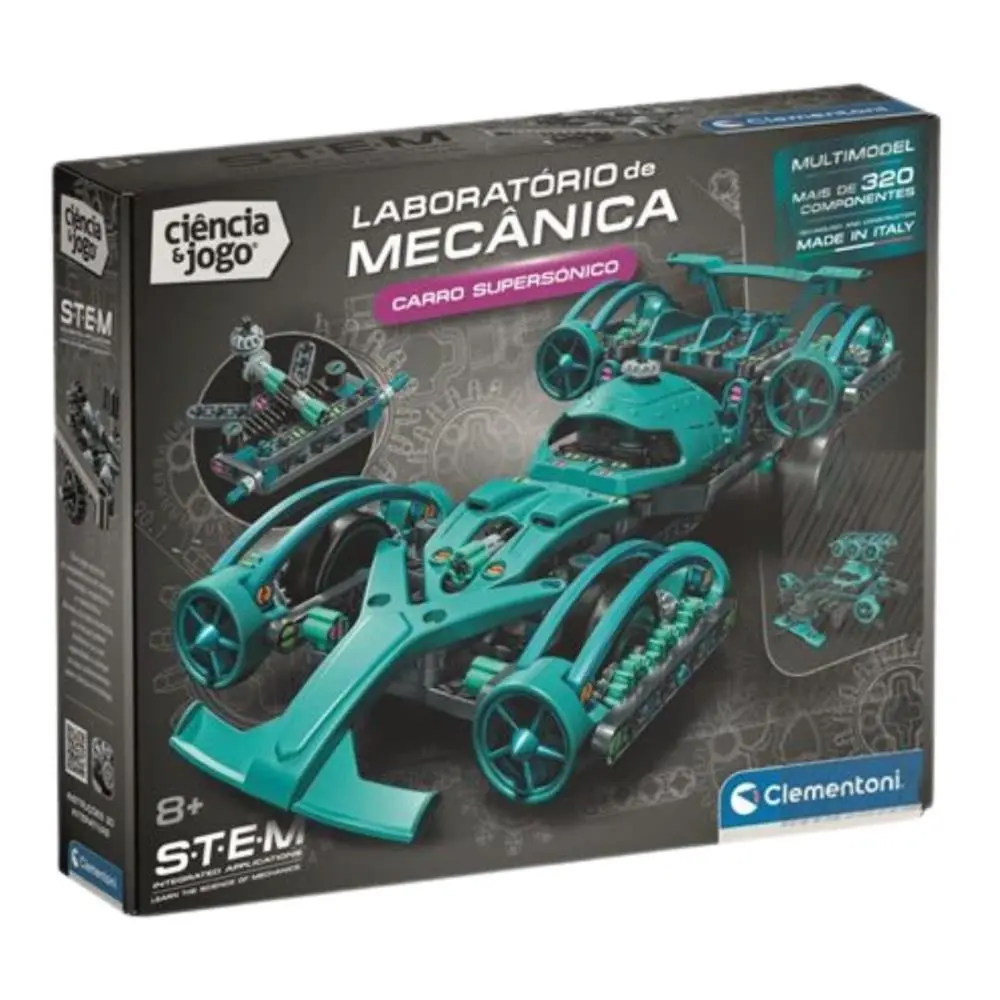 Clementoni - Laboratório de Mecânica - Carro Supersónico