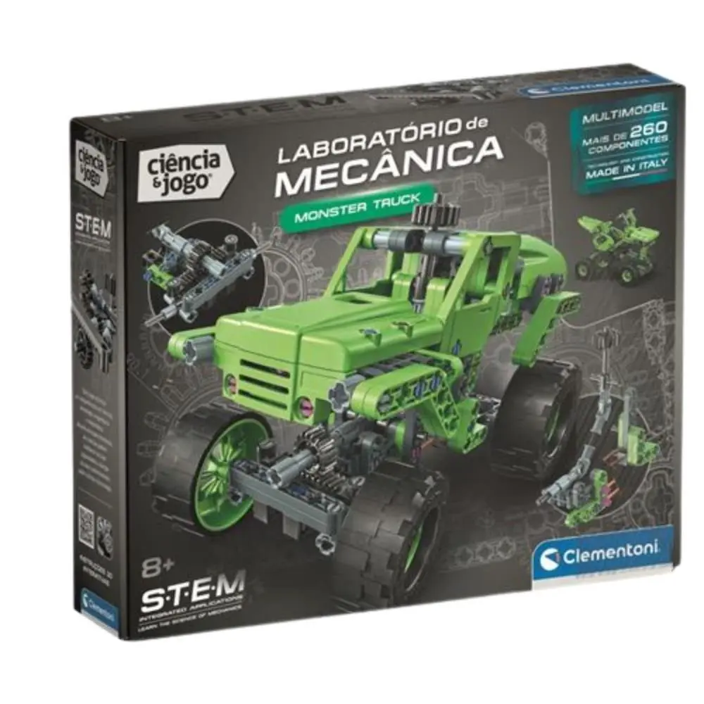 Clementoni - Laboratório de Mecânica - Monster Truck