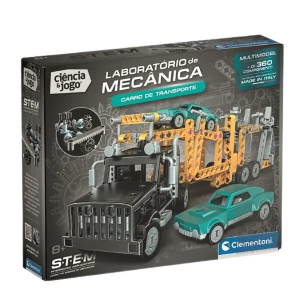 Clementoni - Laboratório de Mecânica - Carro de Transporte