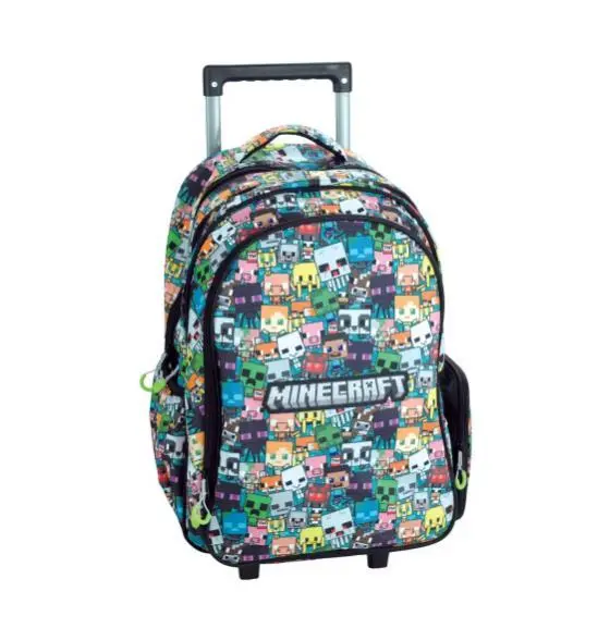 GIM - Minecraft - Mochila Trolley Escolar