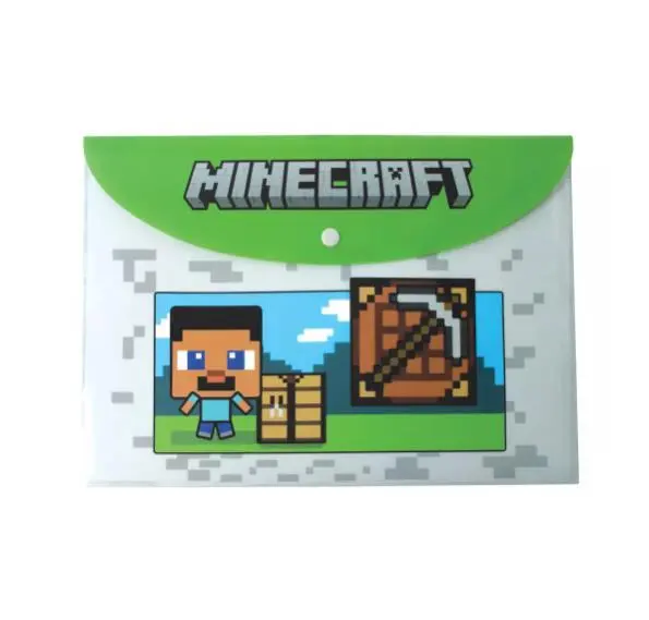 GIM - Minecraft - Capa Porta Documentos A4 c/Botão