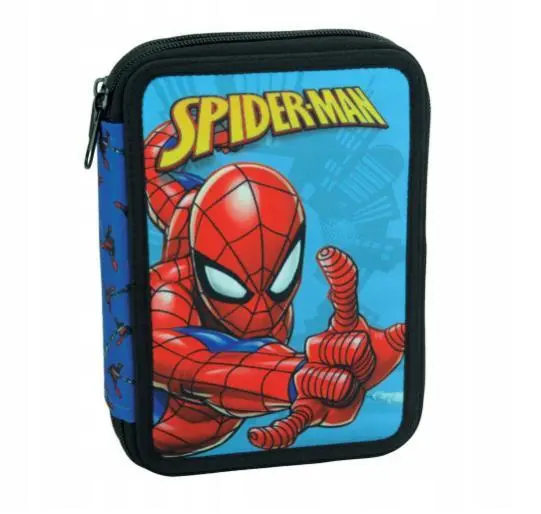 GIM - Spiderman - Estojo Completo Júnior Duplo Azul