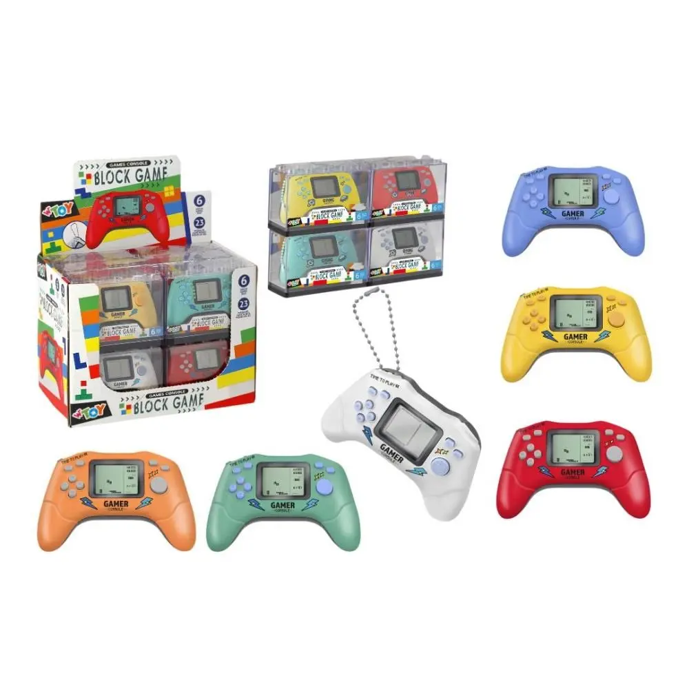 Globo - Mini Consola Giochi c/ 6 Jogos Block Games (Cor Sortida)