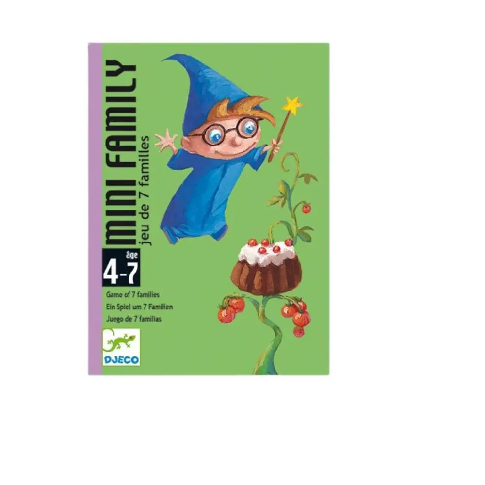 Djeco - Jogo de Cartas c/ Personagens - Mini Family