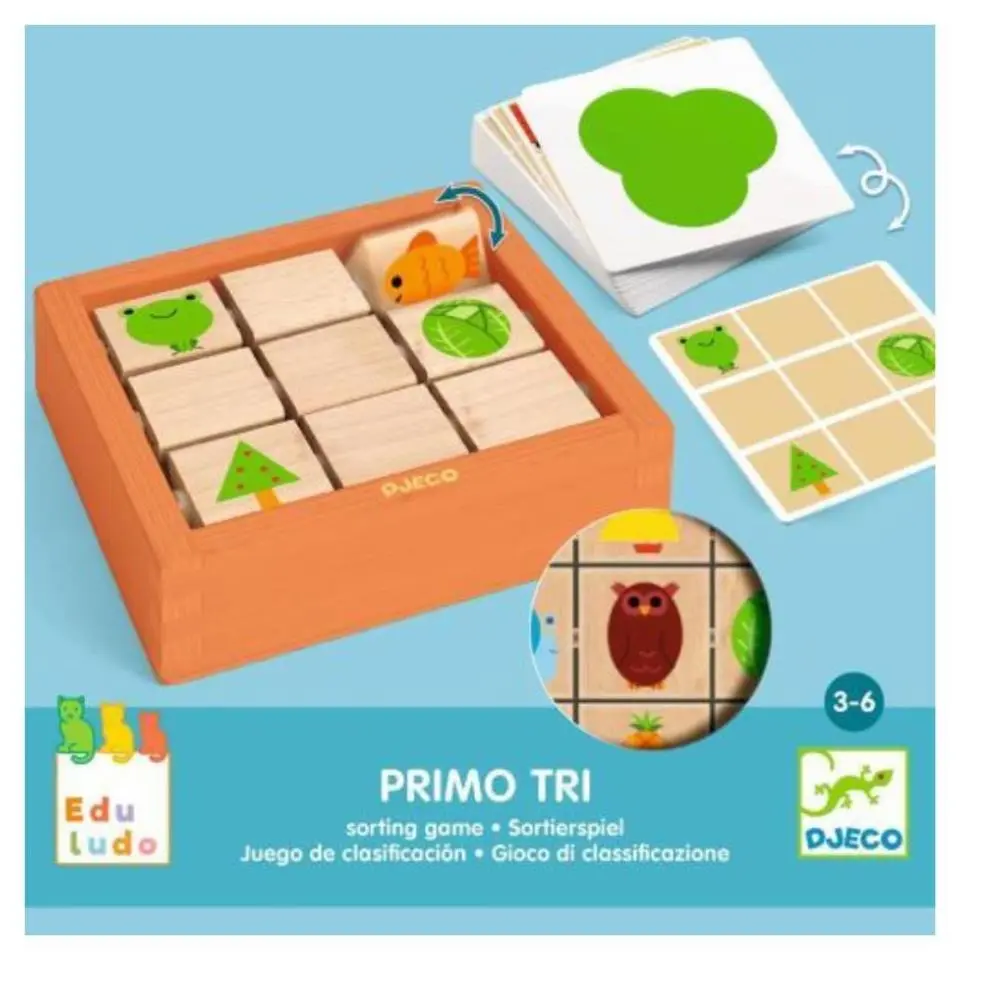 Djeco - Primo Tri - Jogo de Classificação e Observação