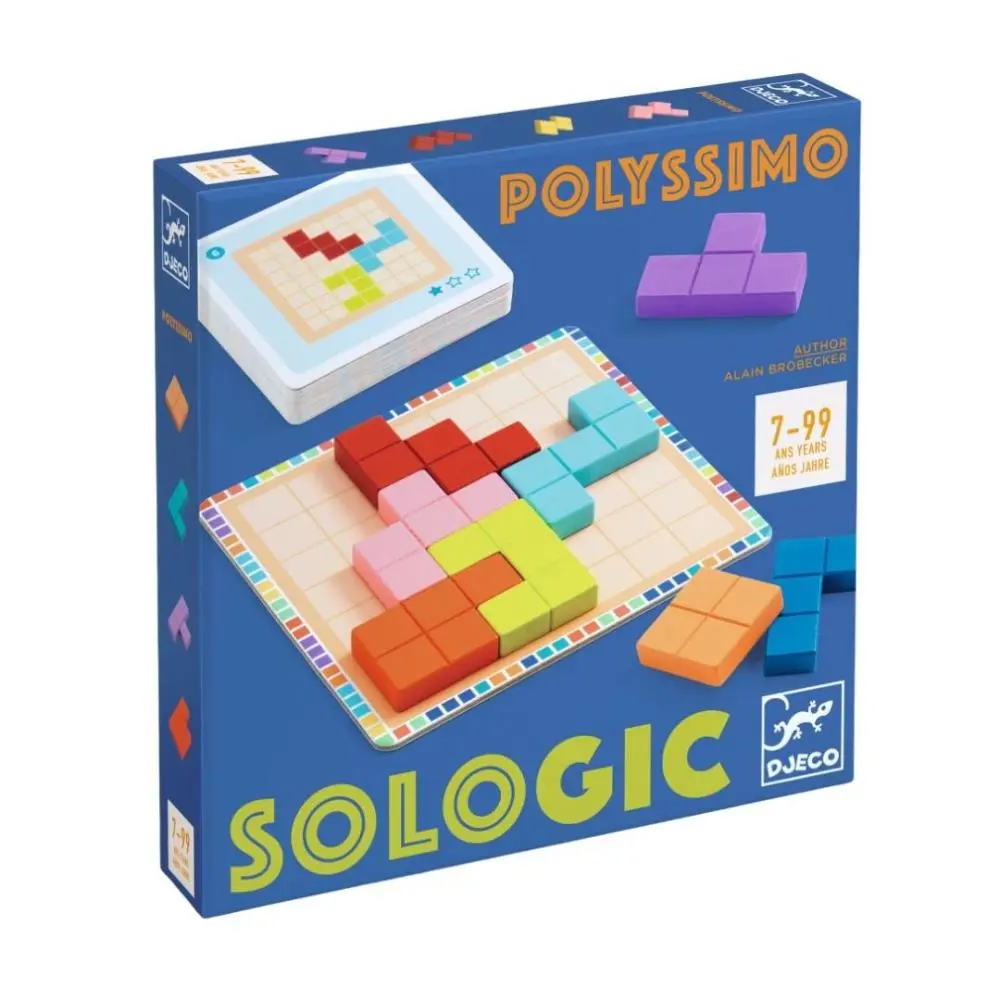 Djeco - Polyssimo - Jogo de Lógica e Tática