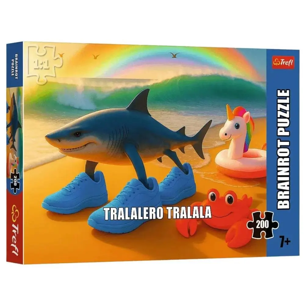 Trefl - Puzzle 200 pcs - BrainRots Tralalero Tralala