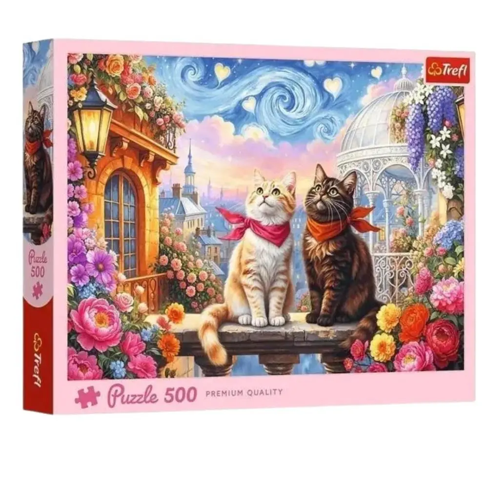 Trefl - Puzzle 500 pcs - Purrfect Love