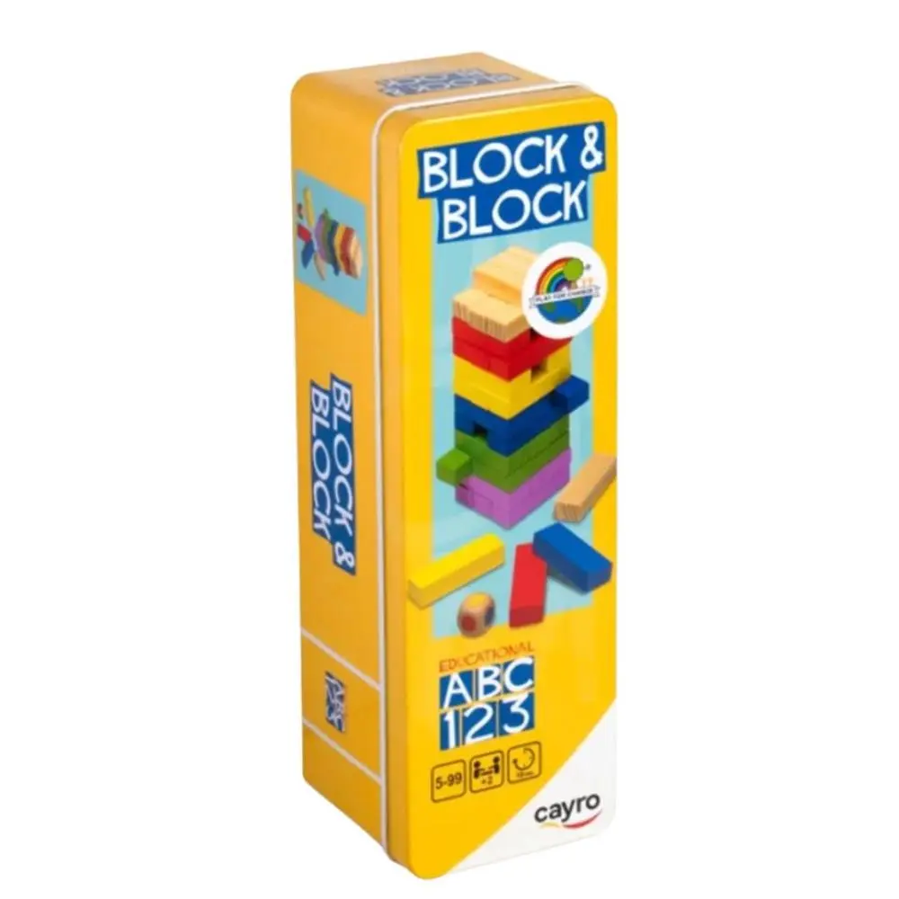 Cayro - Jogo de Block & Blockem Caixa de Metal