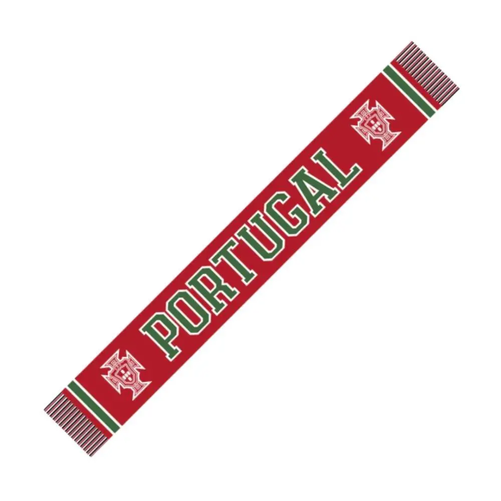 Portugal - Cachecol Vermelho com Emblemas - FPF