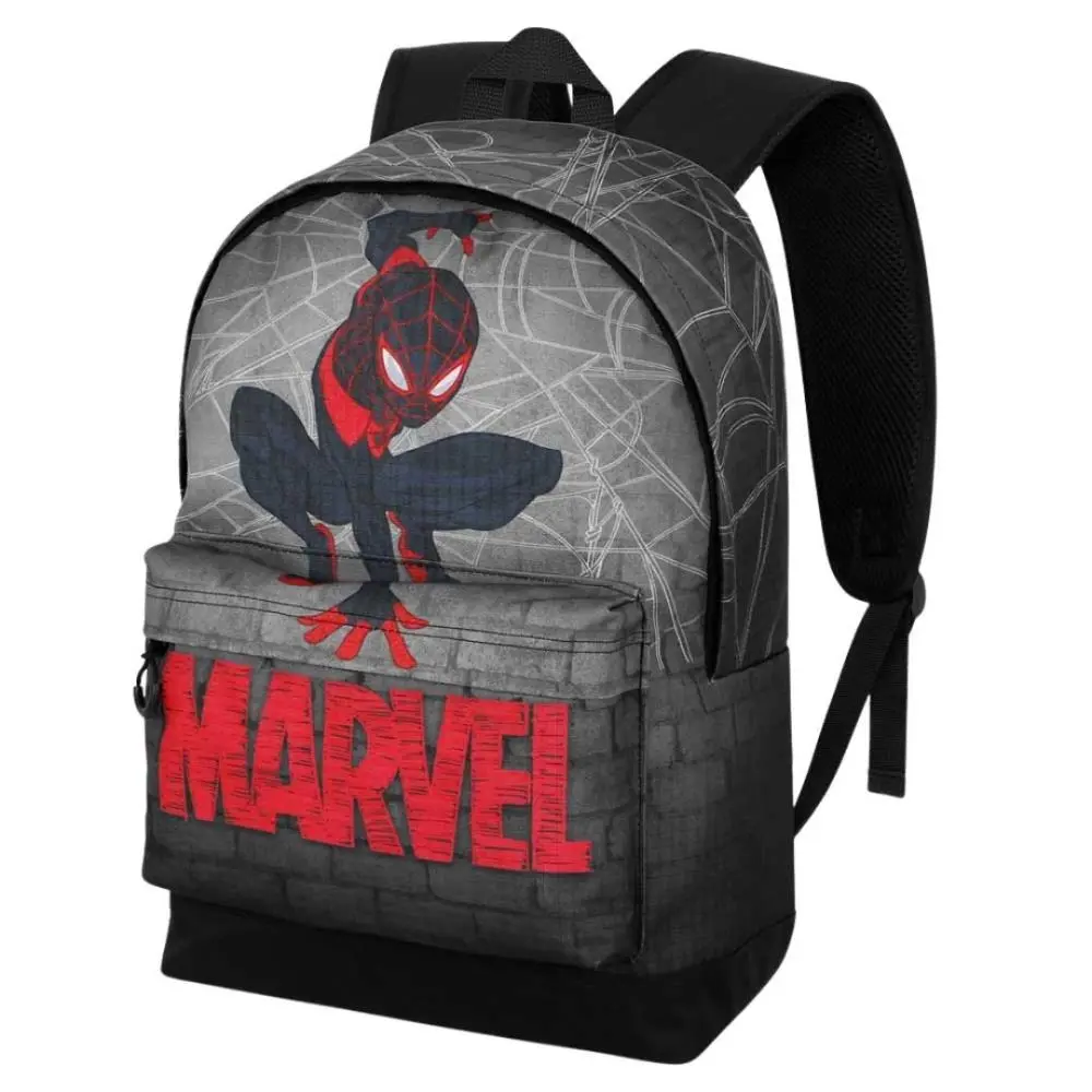 Karactermania - Spiderman - Mochila Escolar Spin Cinzenta HS Fan