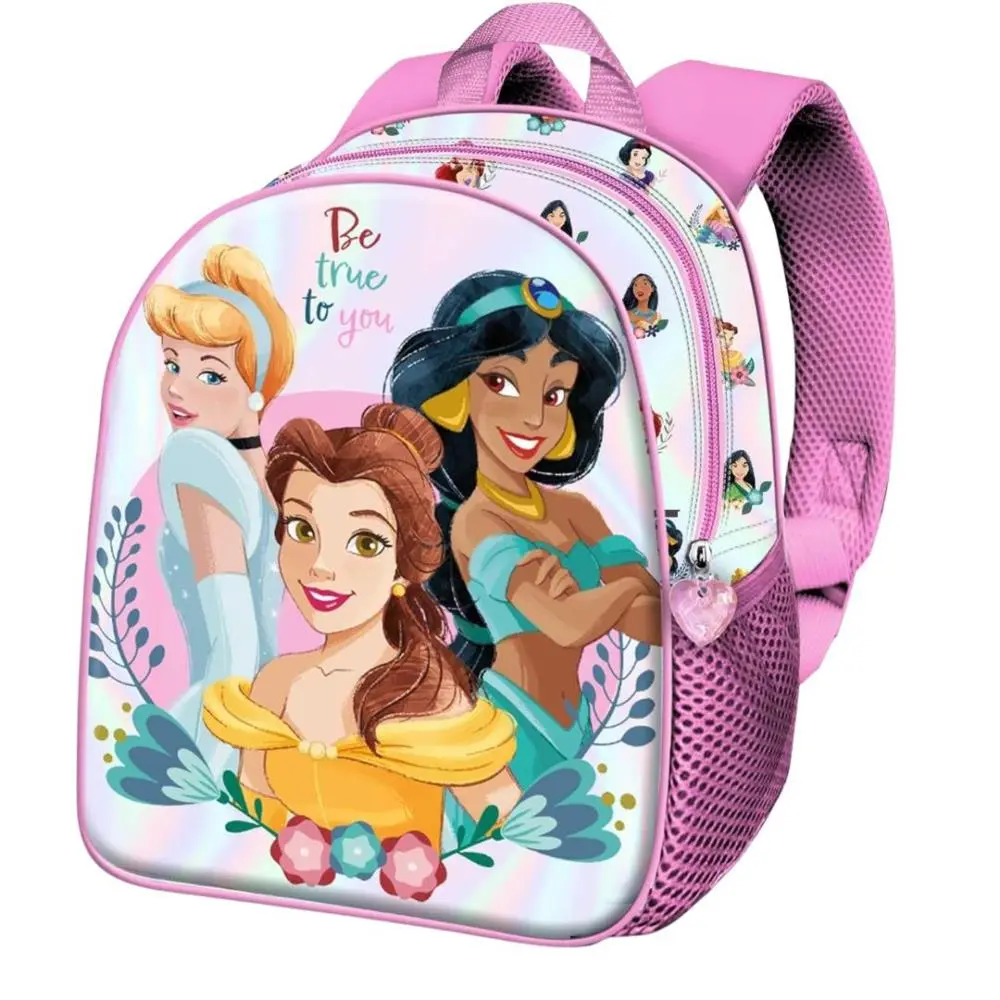 Karactermania - Disney Princesas - Mochila Infantário 3D Elite Floral