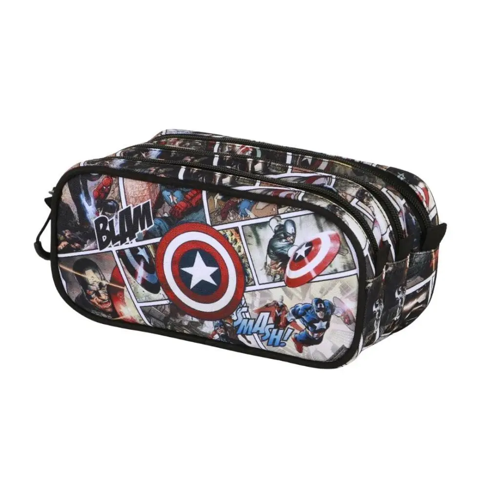 Karactermania - Capitão América - EstojoTriplo Comic Multicolor
