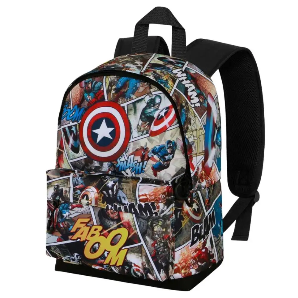 Karactermania - Capitão América - Mochila Pequena Comic Multicolor