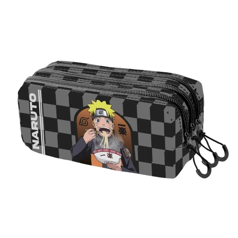 Karactermania - Naruto - Estojo Triplo Trick Fan Ichiraku Preto