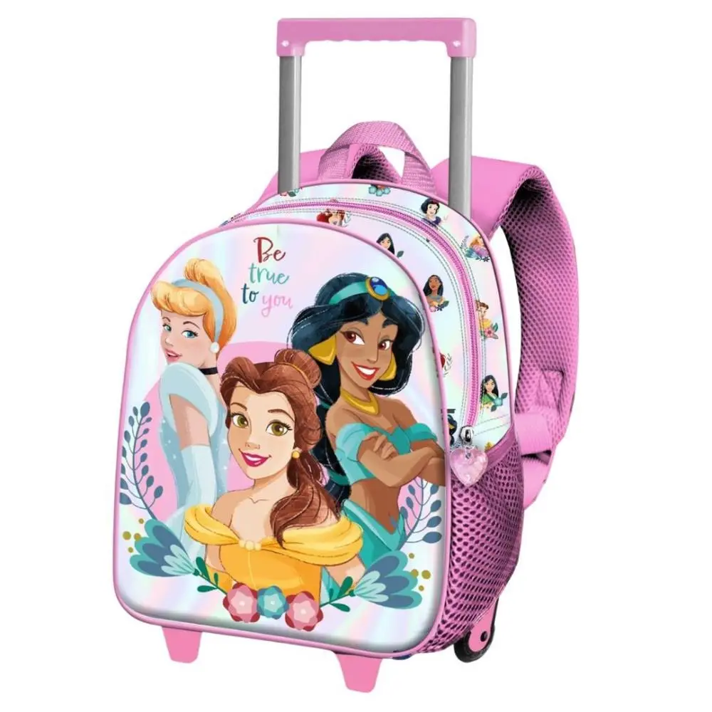 Karactermania - Disney Princesas - Mochila Infantário 3D Elite Floral
