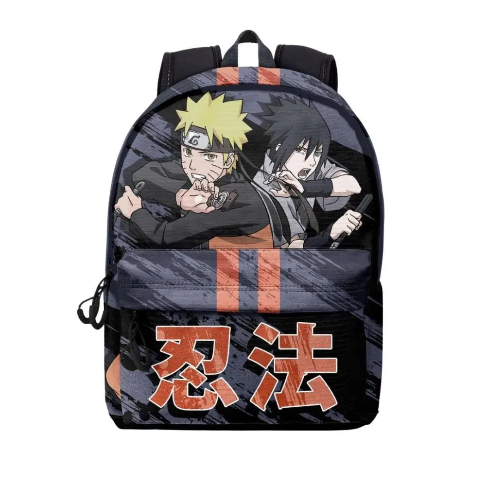 Karactermania - Naruto - Mochila Escolar Shadow HS Fan Preto