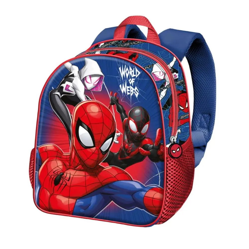 Karactermania - Spiderman - Mochila Infantário Word Azul