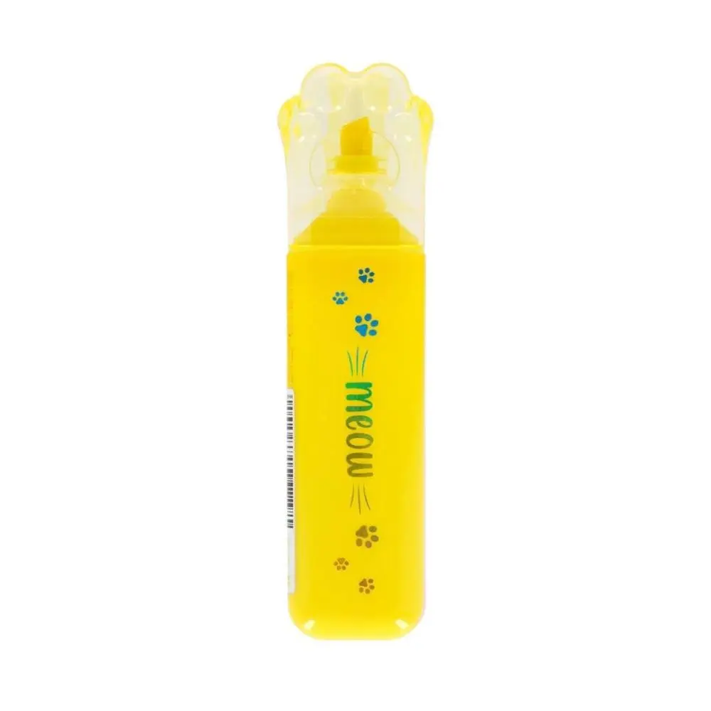 Legami - Meow Highlighters - Marcador Amarelo - Kitty