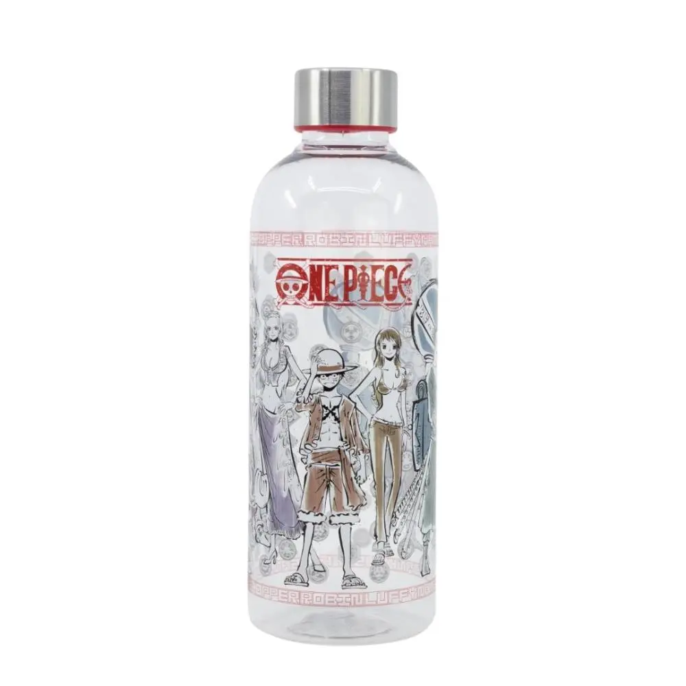 One Piece - Garrafa Transparente c/ personagens (850ml)