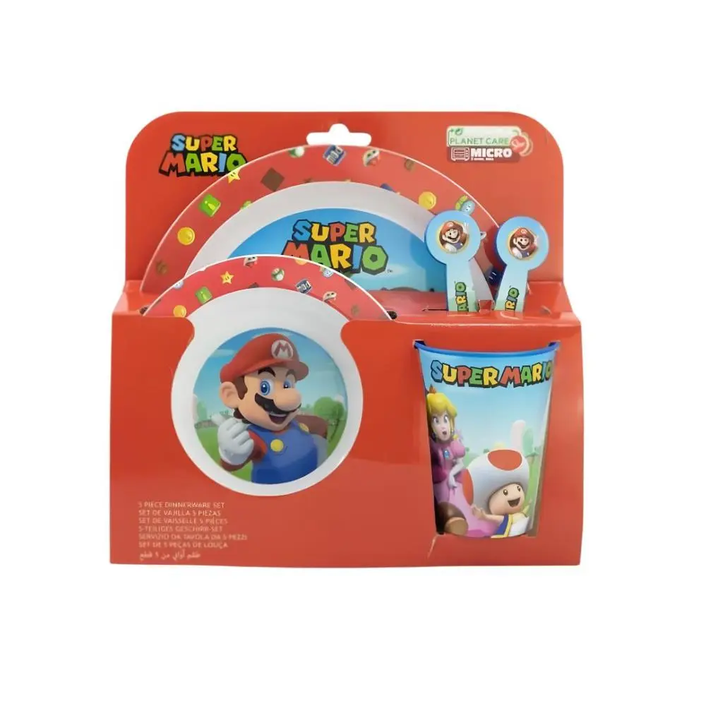 Mickey - Conjunto de Refeição (5 pcs)