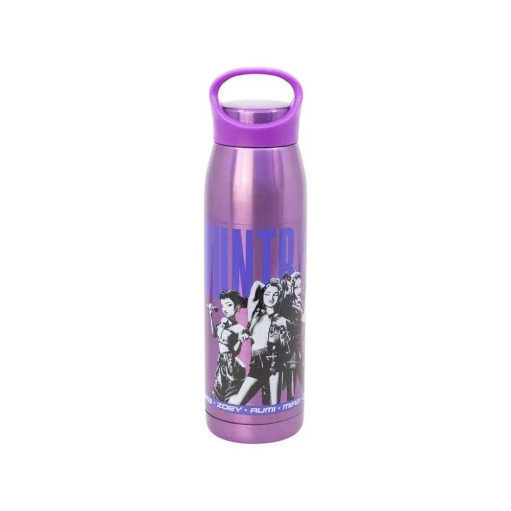 K-POP - Demon Hunters - Garrafa Térmica Glam Roxa 665ml