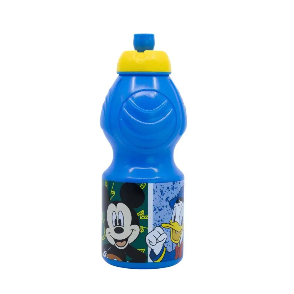 Mickey - Garrafa Azul Sport 400ml Mickey e Donald