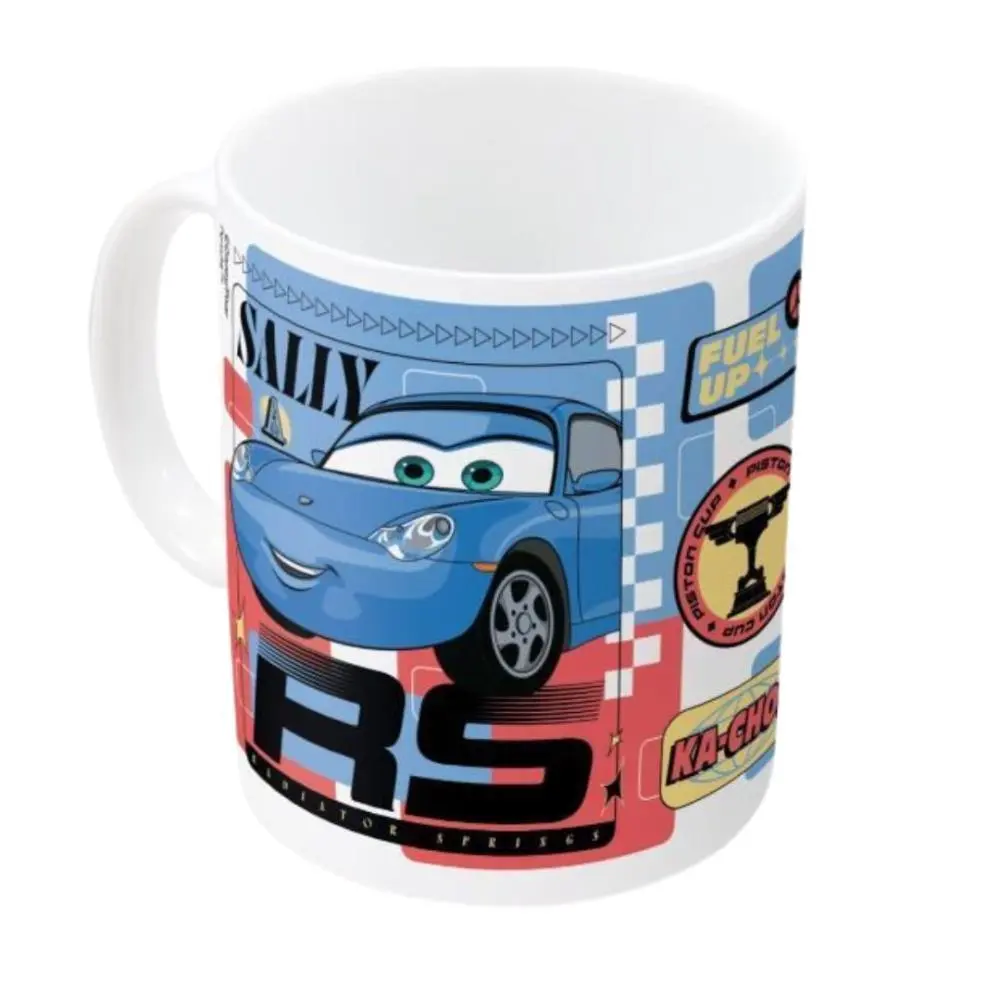 Carros - Caneca de Porcelana Faísca McQueen e Sally (325 ml)