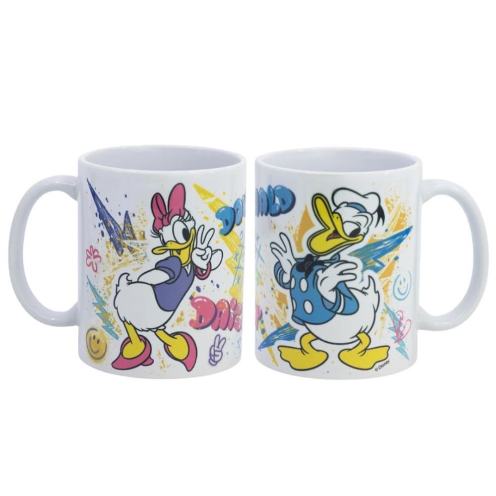Mickey - Caneca de Porcelana Donald e Daisy (325 ml)