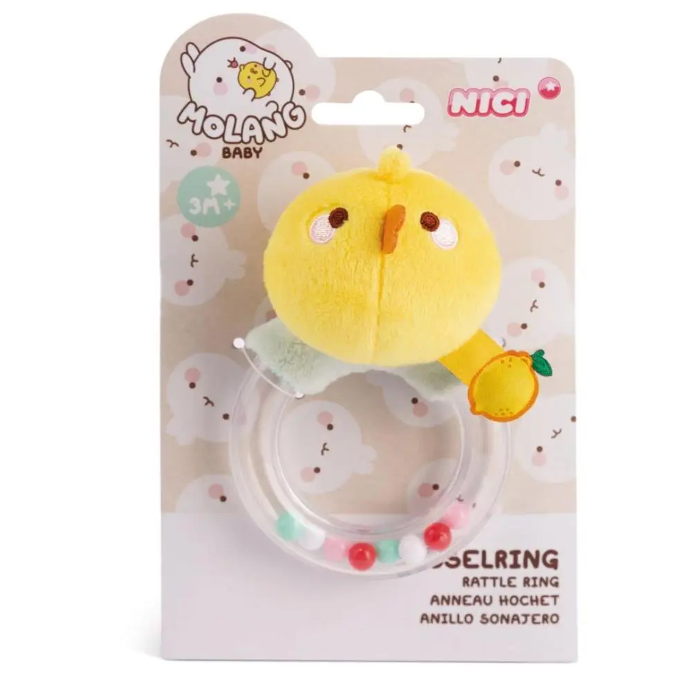 Nici - Molang Baby - Anel com Guizo Piu Piu (11 cm)