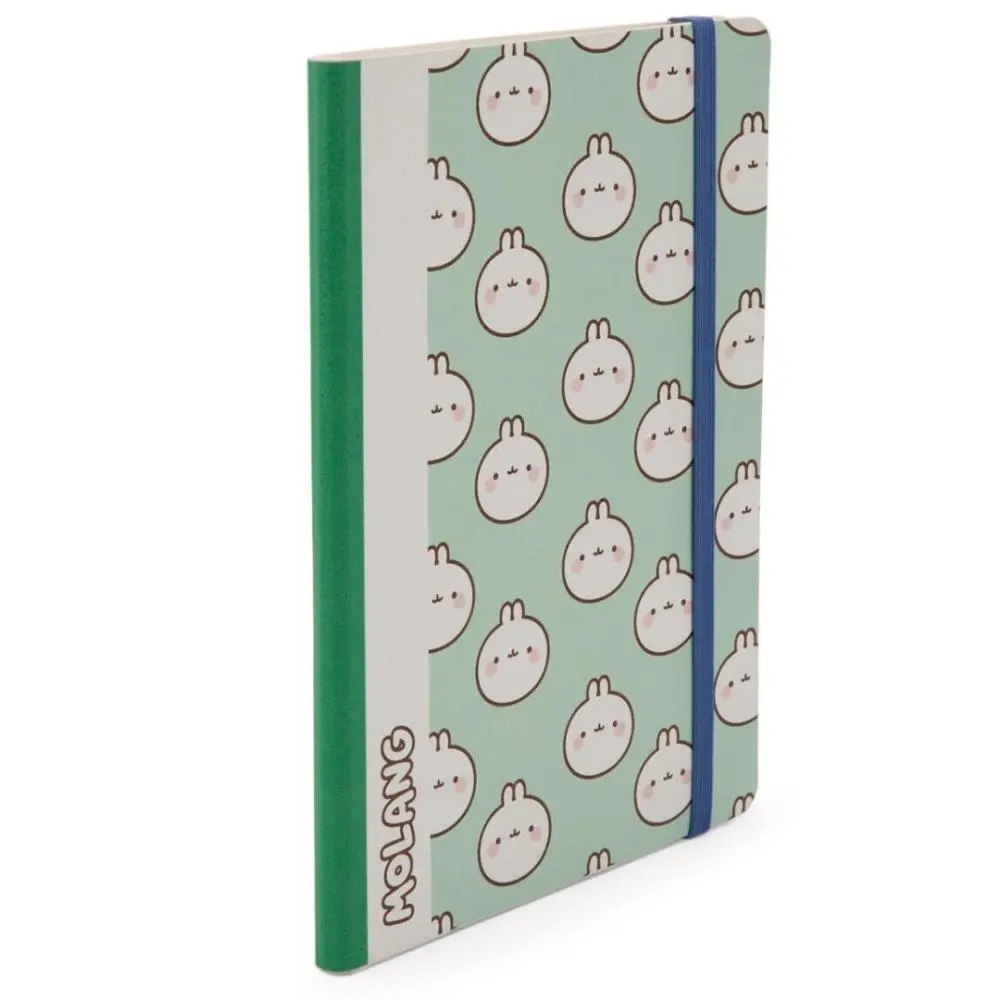 Nici - Molang - Bloco A5 Pautado Molang (64 folhas) c/ elástico