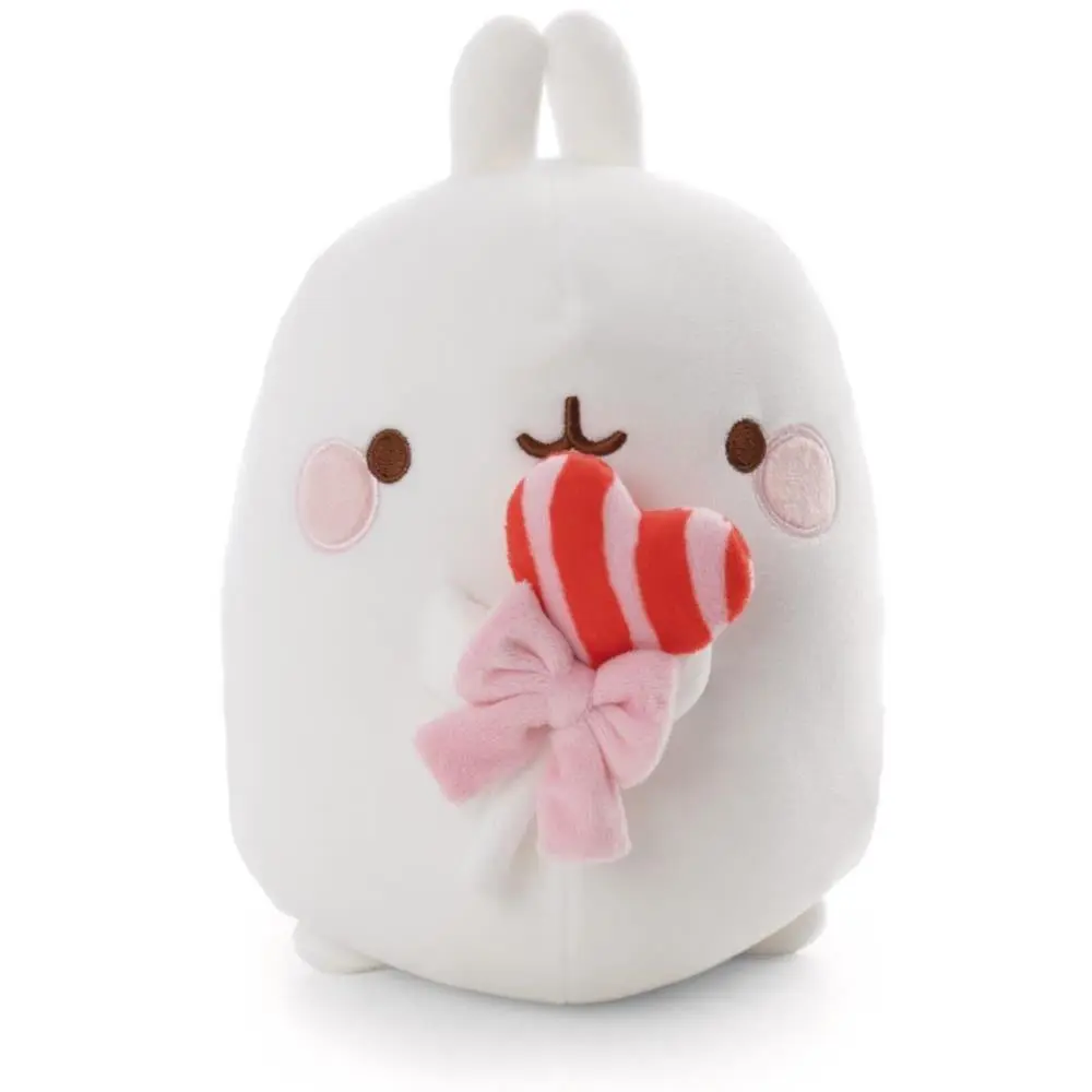 Nici - Molang 2 - Peluche 12 cm C/ Cachecol em Caixa