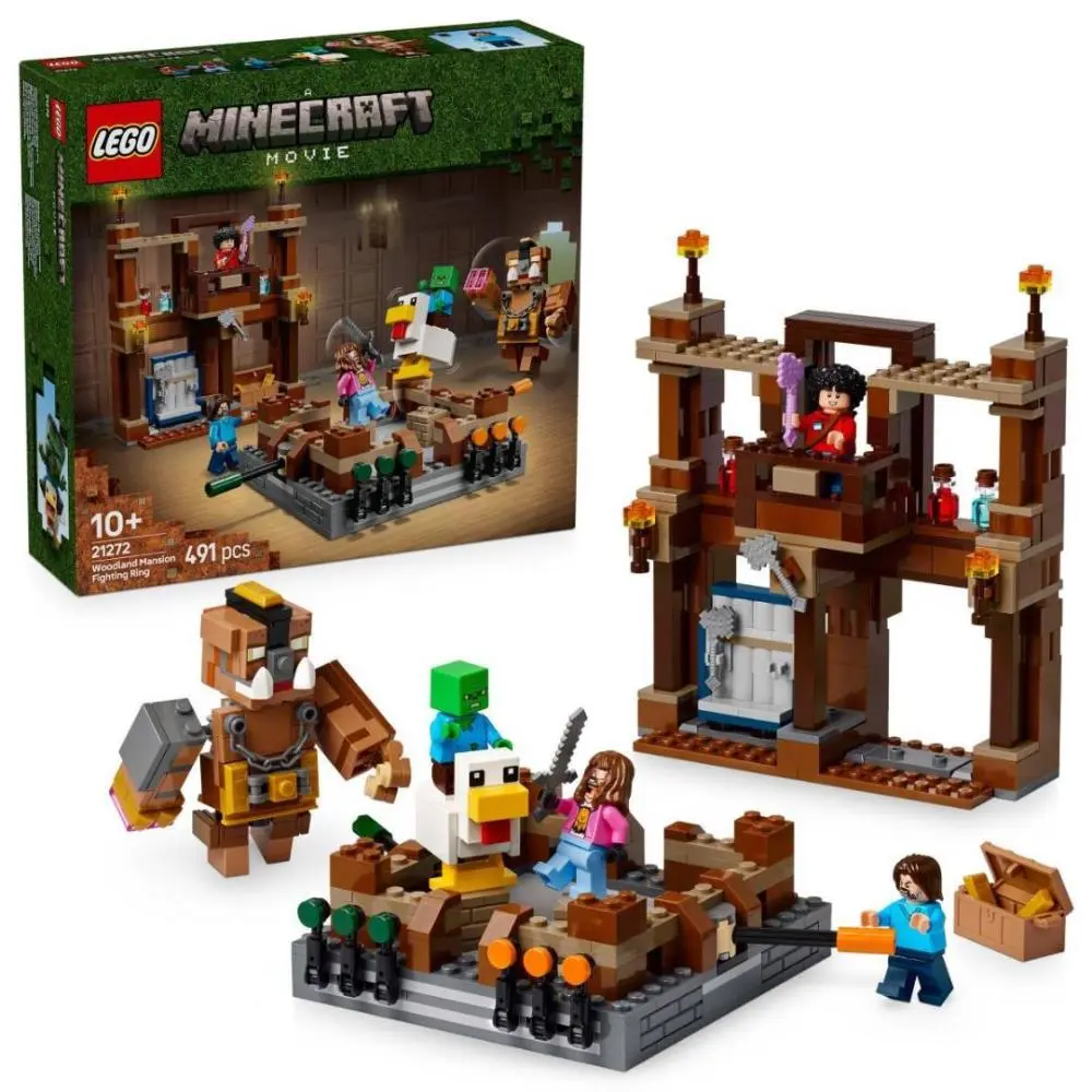 Lego - Minecraft - Ringue de Luta da Mansão da Floresta (491 pcs)