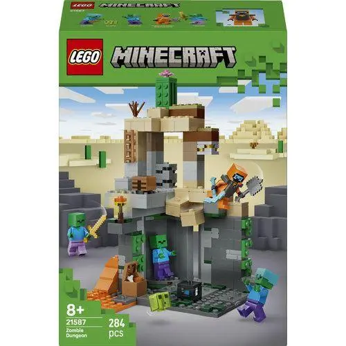 Lego - Minecraft - Masmorra de Zombies (284 pcs)