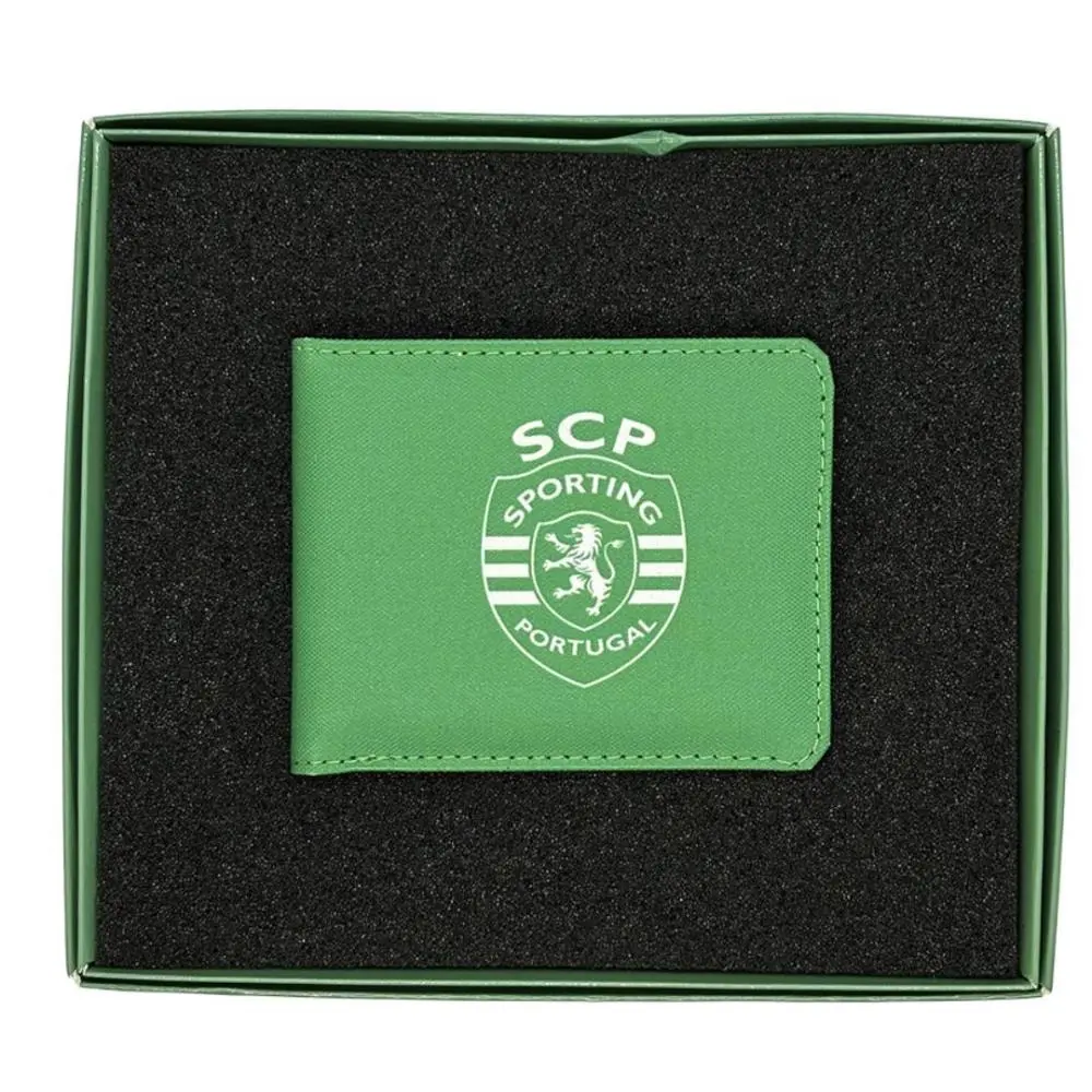 SCP - Carteira tecido verde SPORTING
