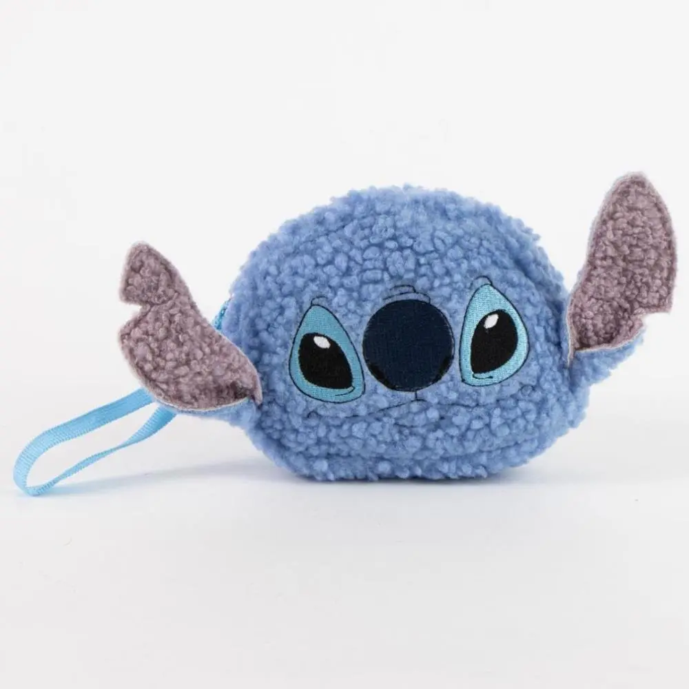 Lilo & Stitch - Porta Moedas Grande Azul Stitch em Peluche