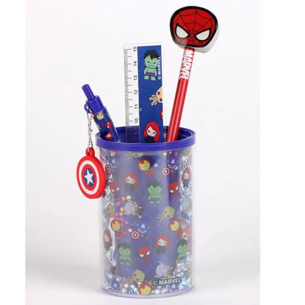 Avengers - Conjunto de Escrita Escolar 4 Peças